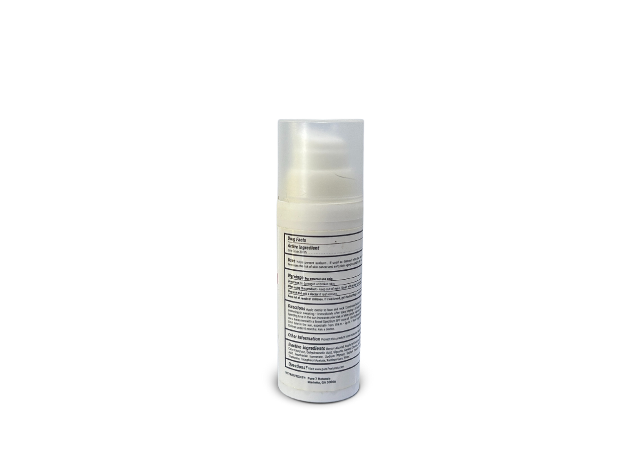 Face the Sun Mineral Sunscreen SPF 33 with 2% Niacinamide